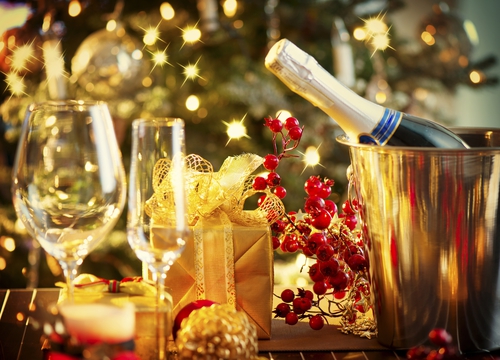 Šampaňské a novoroční přípitek, Kuchaři do domu - kucharidodomu.cz, Foto: ©Samphotostock.cz/Subbotina