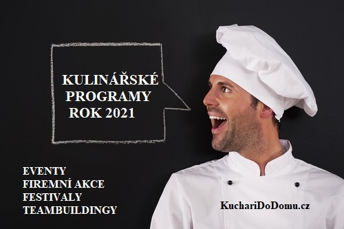 Kulinářské programy na eventy pro rok 2021 s Kuchaři do domu, foto: Samphotostock/