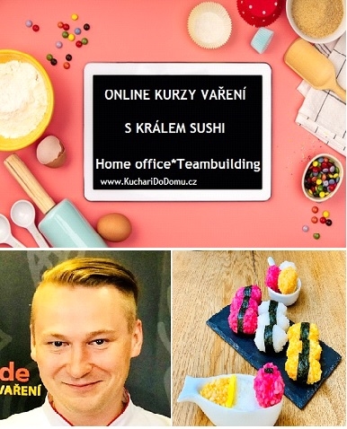 Online kurz s králem sushi! Vaření s šéfkuchařem v přímém přenosu, foto: archiv Kuchaři do domu